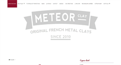 Desktop Screenshot of meteorclay.com